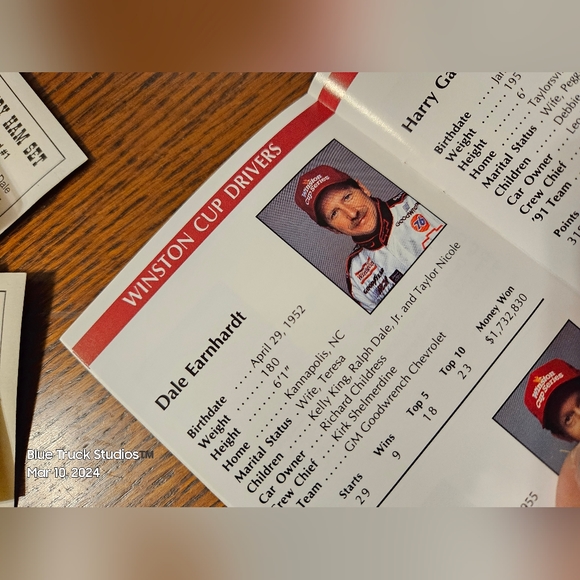 NASCAR Winston Cup Racing Fact Book 1991 Vintage Official Fact Book - Picture 4 of 6